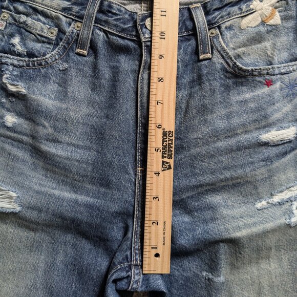 NWT AG Adriano Goldschmied The Phoebe Vintage High Waist Tapered Leg Jeans - Picture 16 of 16